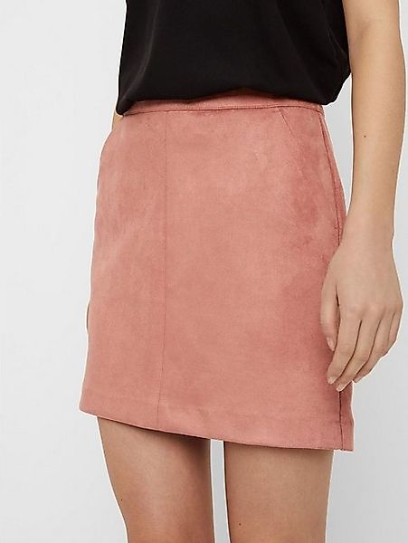 Vero Moda Sommerrock VMDONNADINA FAUXSUEDE SHORT SKIRT NOOS günstig online kaufen