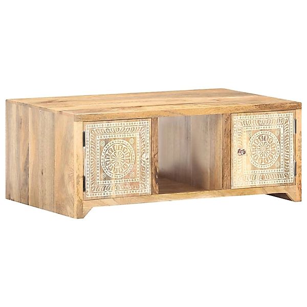 vidaXL Couchtisch 90x50x35 cm Mango Massivholz 321801 günstig online kaufen