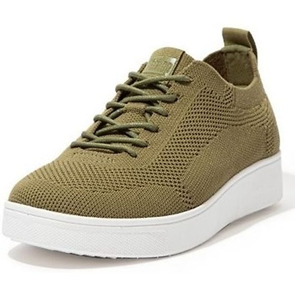 FitFlop  Sneaker RALLY TONAL KNIT SNEAKERS OLIVE GREEN günstig online kaufen