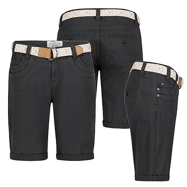 SUBLEVEL Bermudas Damen Short Bermuda kurze Hose Sommer Chino Stoff Hose mi günstig online kaufen