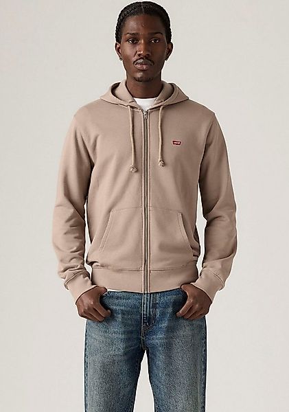 Levi's® Kapuzensweatjacke NEW ORIGINAL ZIP UP mit Logo-Stickerei und Kängur günstig online kaufen