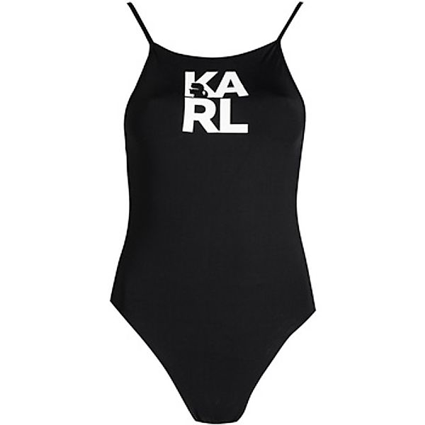Karl Lagerfeld  Badeanzug KL22WOP01 | Printed Logo günstig online kaufen