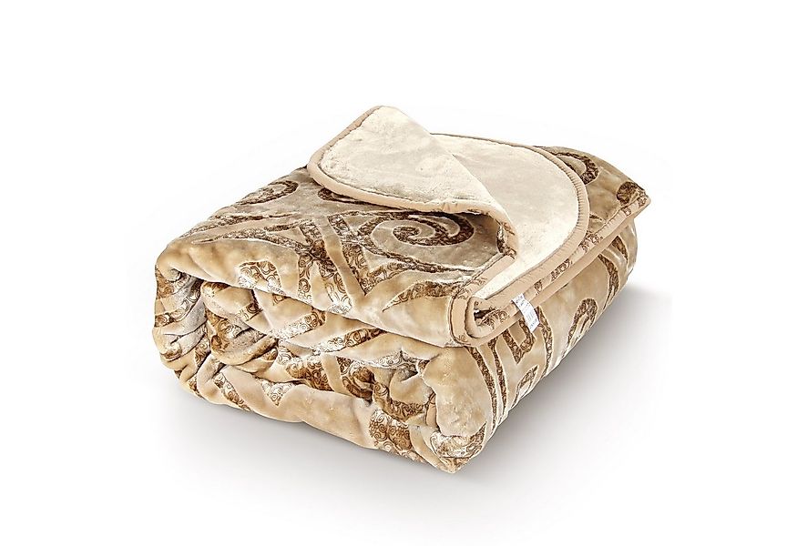 Wohndecke Kuscheldecke Flauschig 200x240 Warm Weiche Bettdecke Einfarbig, H günstig online kaufen