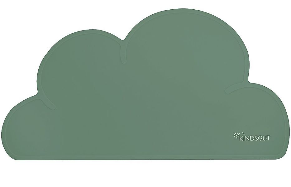 KINDSGUT Platzset Platzdeckchen Wolke, umweltfreundlich, Pistazie günstig online kaufen