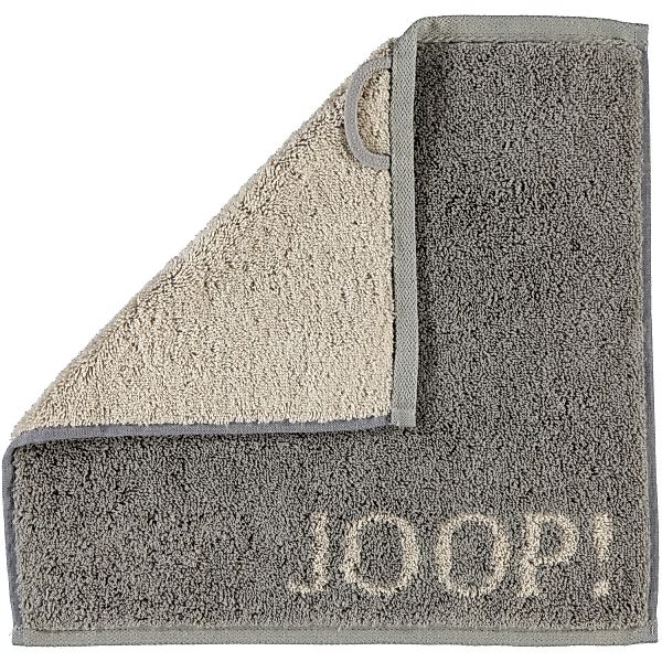 JOOP! Classic - Doubleface 1600 - Farbe: Graphit - 70 - Seiflappen 30x30 cm günstig online kaufen