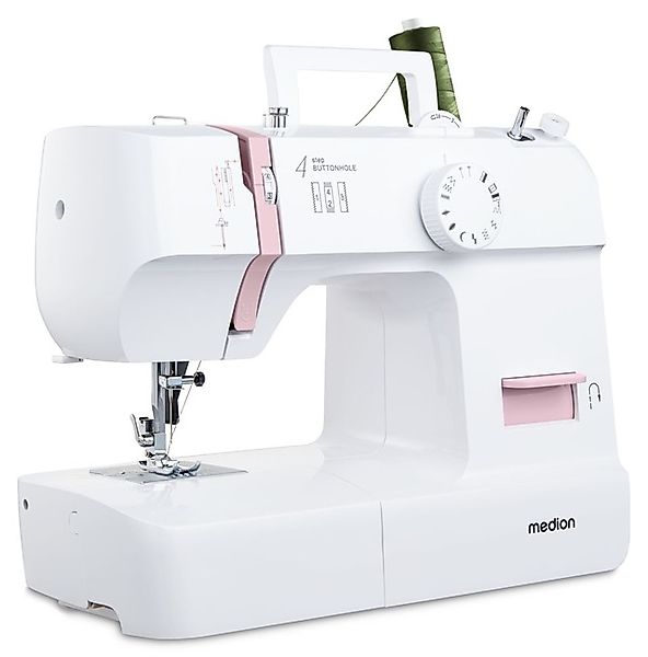 Medion® Nähmaschine »SM70 (MD 11179), 12 Stichmuster, Rückwärtstaste, 70 Wa günstig online kaufen