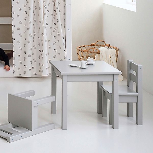 Hoppekids Kindersitzgruppe »MADS Kindersitzgruppe« Set, 1 Tisch, 1 Stuhl, 2 günstig online kaufen