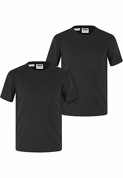 URBAN CLASSICS T-Shirt "Urban Classics Girls Stretch Jersey Tee 2-Pack" 1 S günstig online kaufen