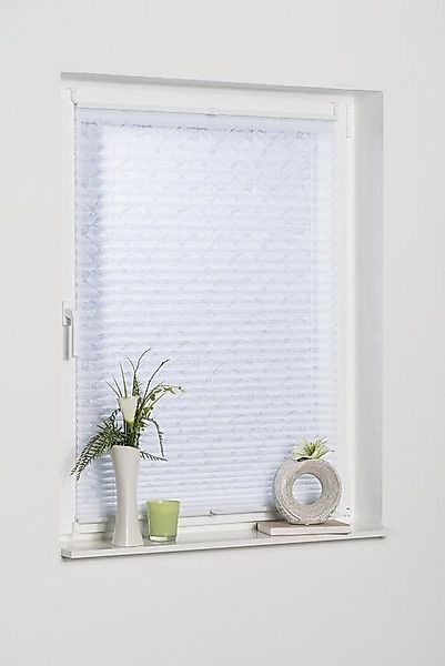 K-HOME Plissee Capri, Lichtschutz, ohne Bohren, Klemmfix, Ausbrennerstoff günstig online kaufen