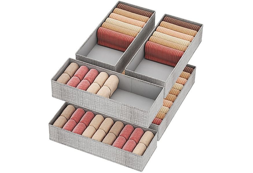 Lifewit Aufbewahrungsdose Schubladen Organizer, Kleiderschrank Organizer, S günstig online kaufen