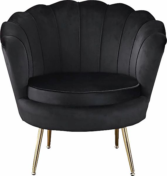 SalesFever Loungesessel "Clam - Design Cocktailsessel" Prachtvoll extravaga günstig online kaufen