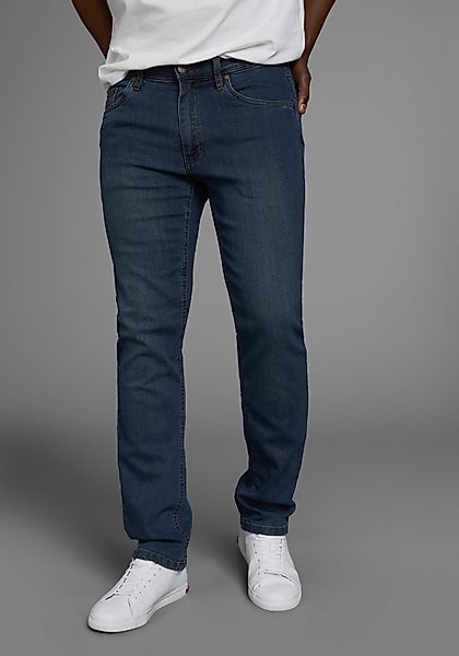 Arizona Straight-Jeans gerade Beinform, dezente Used-Waschung, niedrige Lei günstig online kaufen