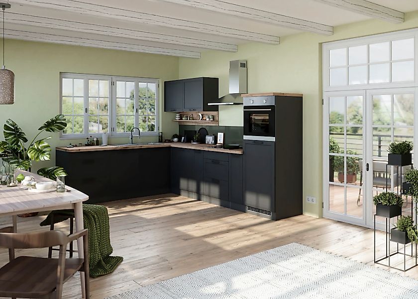 KOCHSTATION Winkelküche KS-Lana, Stellbreite 240/300 cm, günstig online kaufen