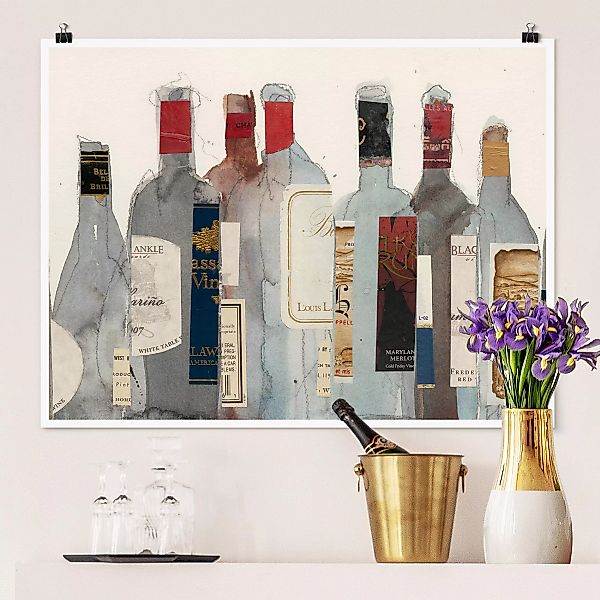Poster Kunstdruck - Querformat Wein & Spirituosen I günstig online kaufen