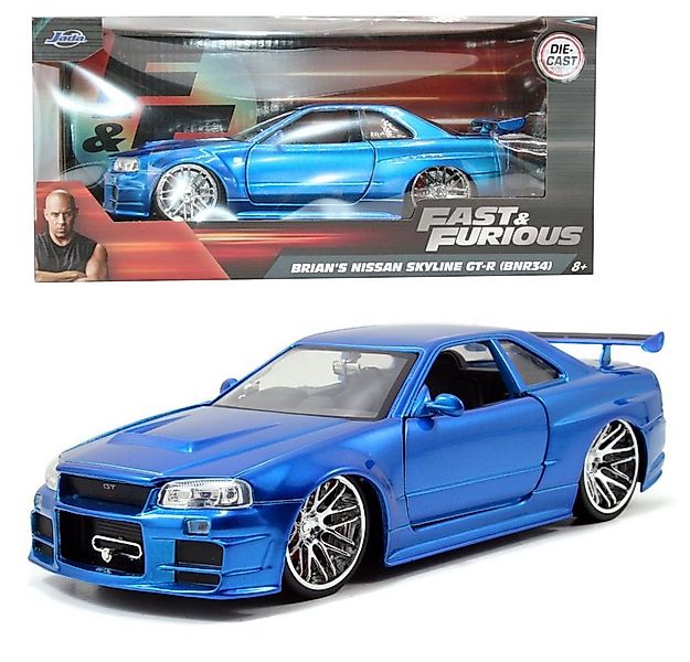 JADA Spielzeug-Rennwagen Nissan Skyline GT-R Jada Fast & Furious Die-Cast F günstig online kaufen