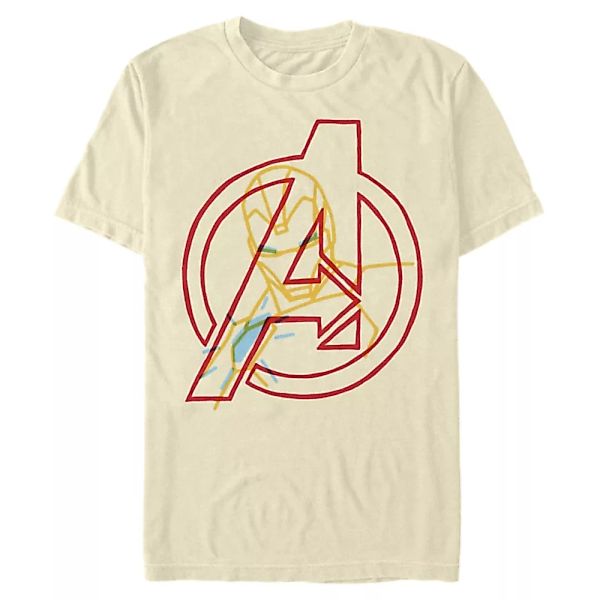 Marvel - Gruppe IronMan Avengers - Männer T-Shirt günstig online kaufen