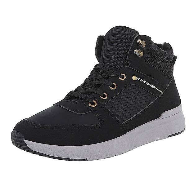 Coolwalk Herren High-Top Freizeit Sneaker (88828845) Flach Sneakers in Schw günstig online kaufen