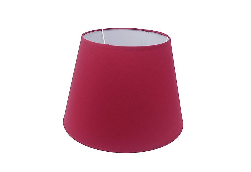B&S Lampenschirm Lampenschirm kegelförmig aus Stoff H 17.5 x Ø 25 cm günstig online kaufen