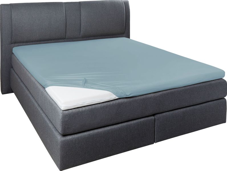 Primera Spannbettlaken "Elasthan-Feinjersey Topper" Aus 95% gekämmter Baumw günstig online kaufen