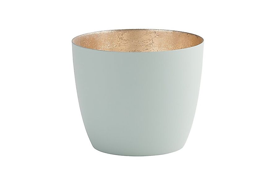 Giftcompany Kerzenhalter Windlicht Madras Pastellblau Gold günstig online kaufen