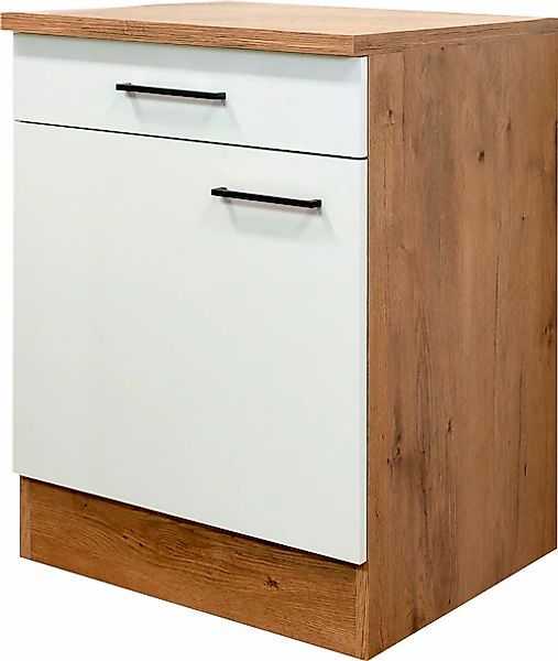 Flex-Well Unterschrank "Vintea" (B x H x T) 60 x 85 x 60 cm, mit Metallgrif günstig online kaufen