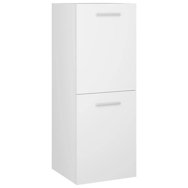 vidaXL Mehrzweckschrank Badezimmerschrank Schrank Nischenschrank Weiß 30x30 günstig online kaufen