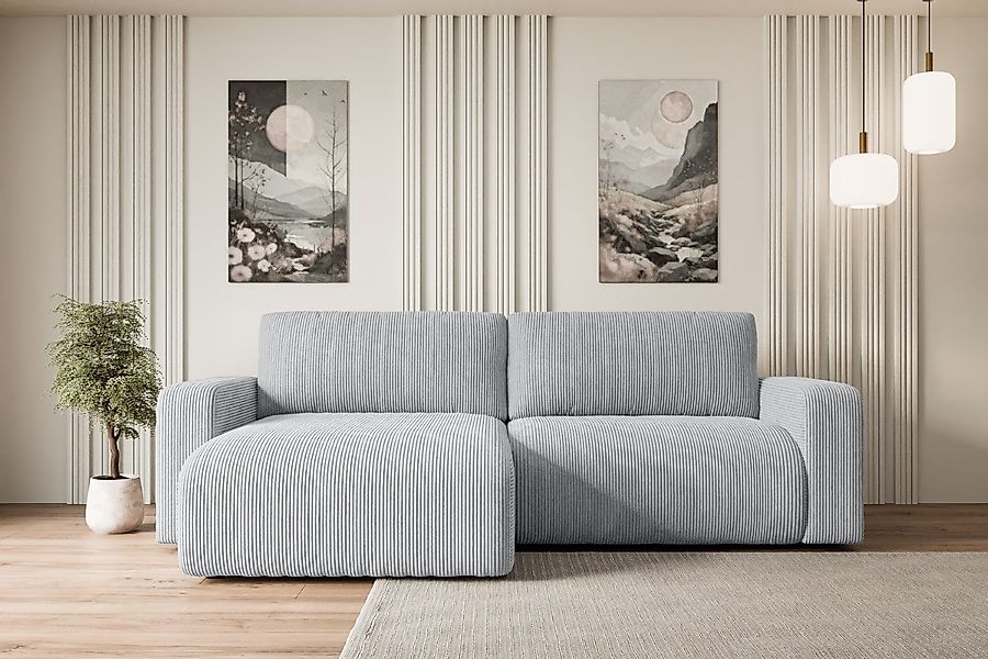 ALTDECOR Ecksofa KLEEA-L, Couch mit Schlaffunktion, Wohnzimmer - Wohnlandsc günstig online kaufen