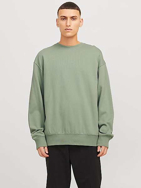 Jack & Jones Sweatshirt "JJECHARGE SWEAT CREW NECK NOOS", mit Rippbündchen günstig online kaufen