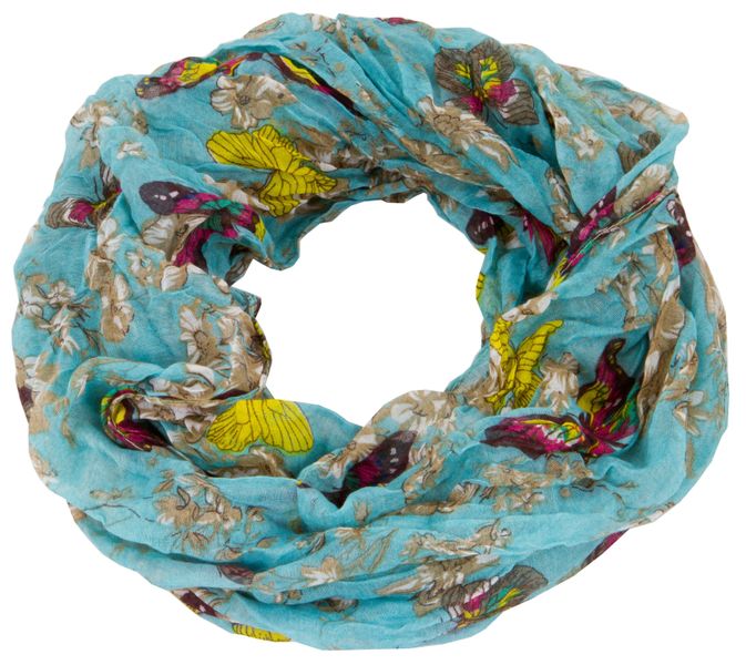 AvaMia Modeschal 3999-Butterfly Loop Schal Schlauchschal günstig online kaufen