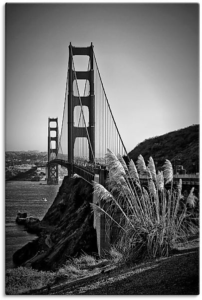 Artland Wandbild "San Francisco Golden Gate Bridge", Amerika, (1 St.), als günstig online kaufen