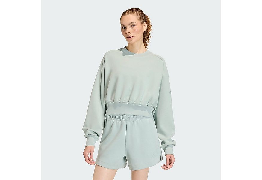 adidas Sportswear Sweatshirt SOFT LUX SWEATSHIRT, LOCKER GESCHNITTEN (1-tlg günstig online kaufen