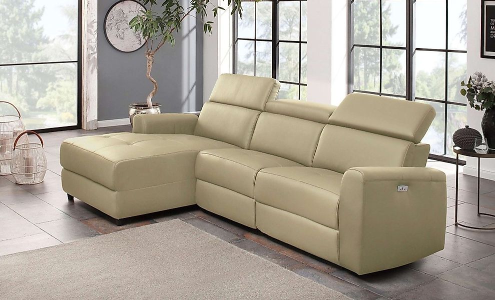 Home affaire Ecksofa »Sentrano, L-Form,«, 275 cm, man. o. elektr. Relaxfunk günstig online kaufen