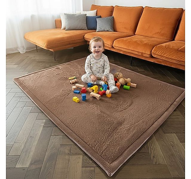 Vimoda Kinderteppich Spielmatte, Krabbelmatte, [3 cm] rutschfest weich & di günstig online kaufen