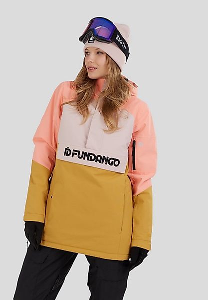 Fundango Winterjacke Birch ECO Logo Anorak technische Schlupfjacke für Ski günstig online kaufen