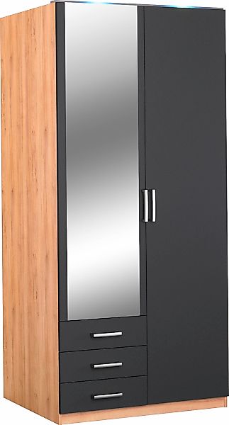 priess Kleiderschrank "Amsterdam" mit oder ohne LED-Beleuchtung günstig online kaufen