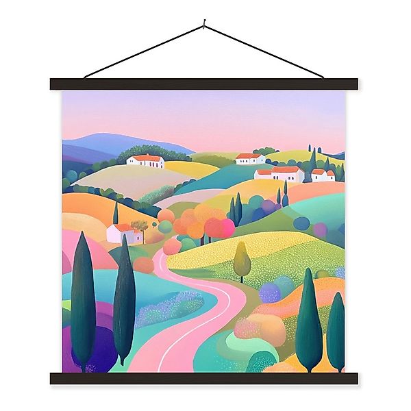 MuchoWow Poster Landschaft - Lila - günstig online kaufen