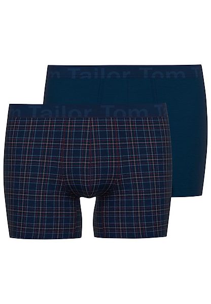 TOM TAILOR Boxershorts Kentucky Logobund, basic, bequem, weich, kariert, Ba günstig online kaufen