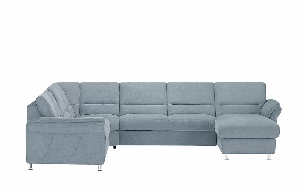 meinSofa Wohnlandschaft  Donald ¦ blau ¦ Maße (cm): B: 335 H: 89 T: 262.0 P günstig online kaufen