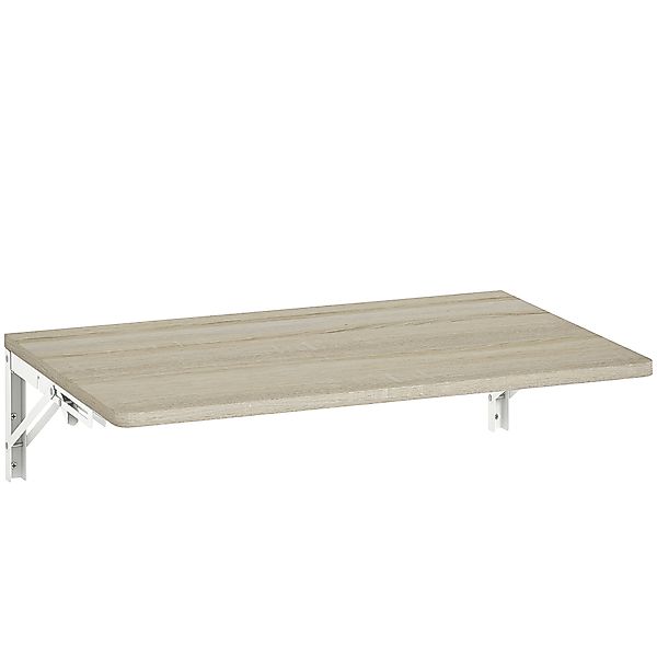 HOMCOM Wandklapptisch, 60x40 cm Klapptisch, Platzsparender Schwimmender Sch günstig online kaufen