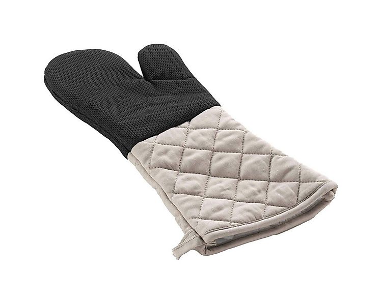 Macosa Home Topfhandschuhe Backhandschuh Neopren Baumwolle Schwarz Beige ru günstig online kaufen
