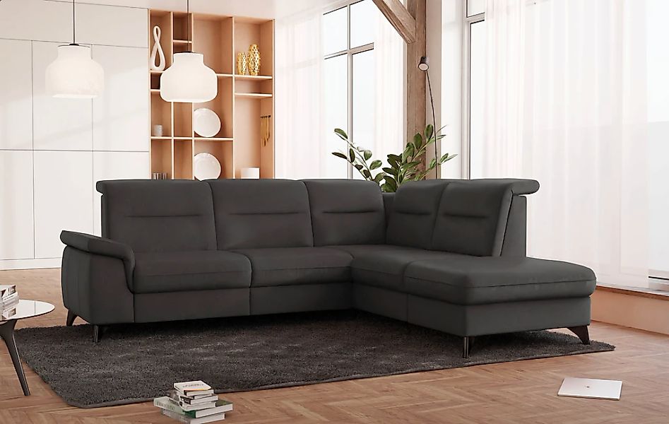 sit&more Ecksofa "Astoria L-Form" wahlweise mit motorischer Relaxfunktion günstig online kaufen