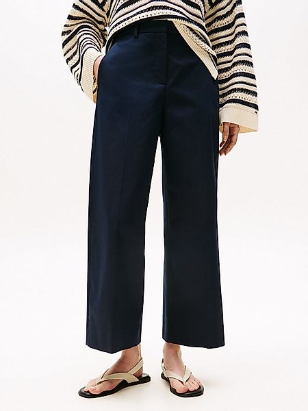 Tommy Hilfiger Chinohose COTTON WIDE LEG ANKLE CHINO PANT günstig online kaufen