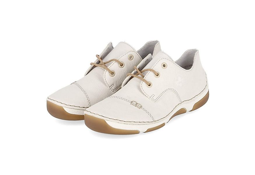 Rieker Rieker 55920-80 Damen Kunstleder weiss Schnürschuh günstig online kaufen