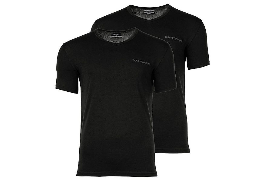 Emporio Armani T-Shirt Herren T-Shirt 2er Pack Baumwolle CORE LOGOBAND (Pac günstig online kaufen