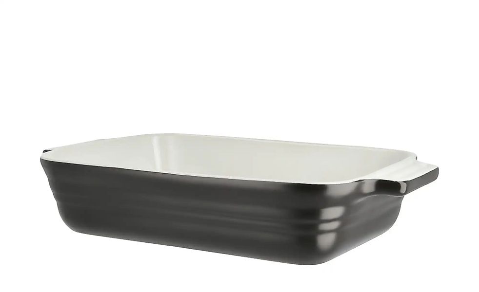 KHG Auflaufform   ¦ schwarz ¦ Steinzeug/Steingut ¦ Maße (cm): B: 16 H: 5 Kü günstig online kaufen