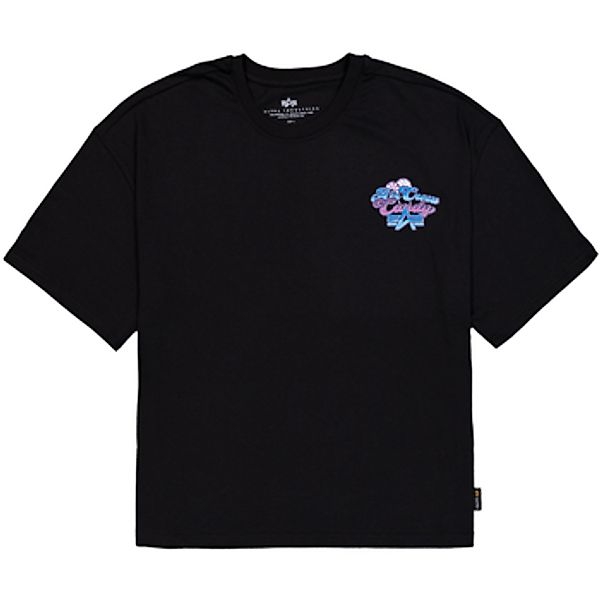 Alpha Industries  T-Shirts & Poloshirts Candy Crew T - black günstig online kaufen