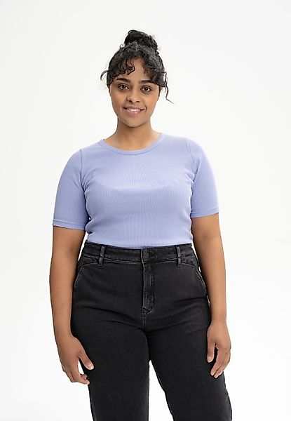 MELA Kurzarmshirt Ripp T-Shirt JASLEEN Kurze günstig online kaufen