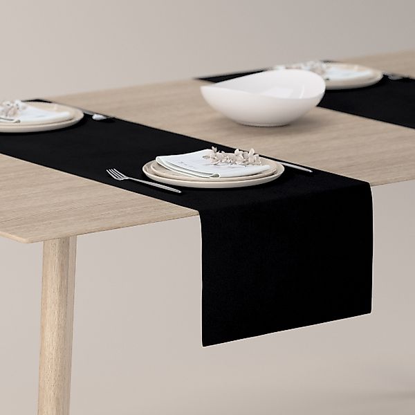 Tischläufer, schwarz, 40 x 130 cm, Crema (179-11) günstig online kaufen