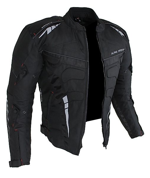 Alpha Speeds Motorradjacke Herren Biker Textil günstig online kaufen