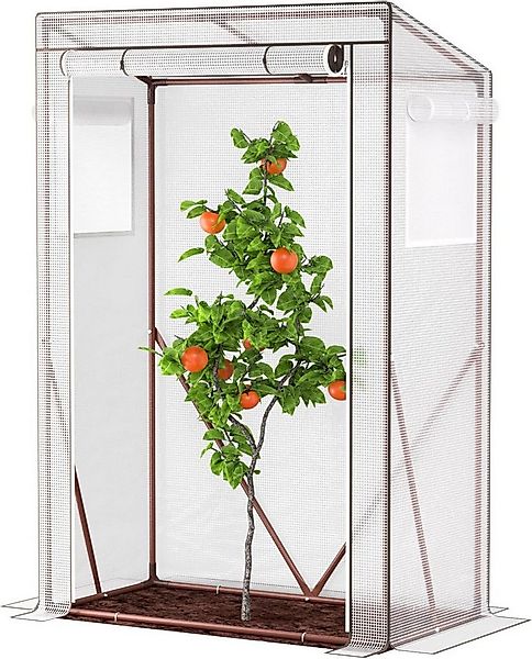UDPATIO Foliengewächshaus Tomaten Gewächshaus, klein Foliengewächshaus 150x günstig online kaufen